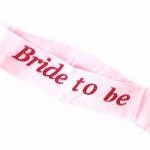 Hen Party Bride to be Sash