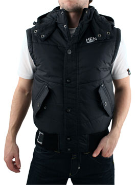 Black Giddy Gillet