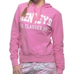 Womens Cherry Drop Hoody Fondant Pink/White