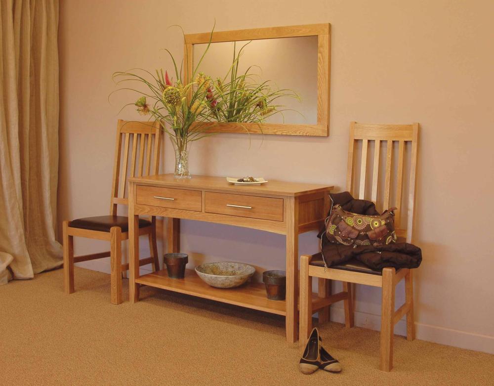 Oak Hall Console Table