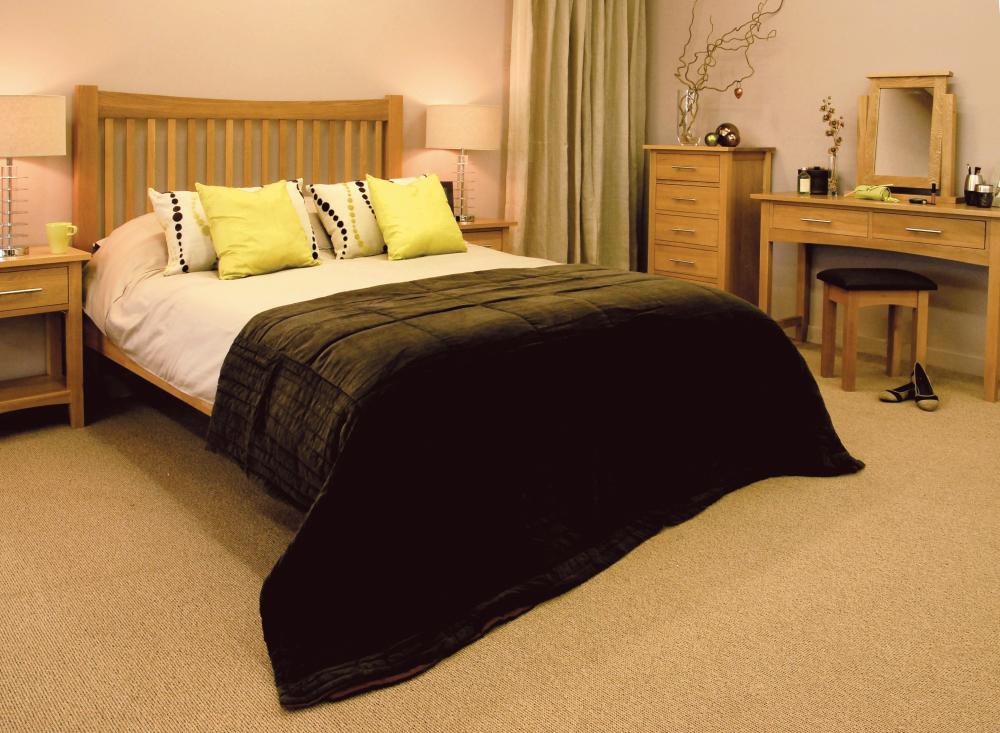 Oak Super Kingsize Bed- Solid Oak