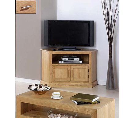 Clearance - Laguna Oak Corner TV Unit