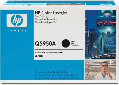 HP Color LaserJet Q5950A Black Print Cartridge