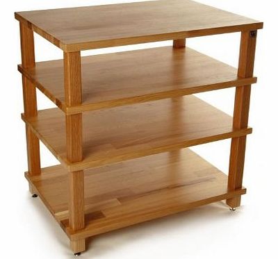 Hi-Fi Racks Podium Slimline Equipment Support - Oak