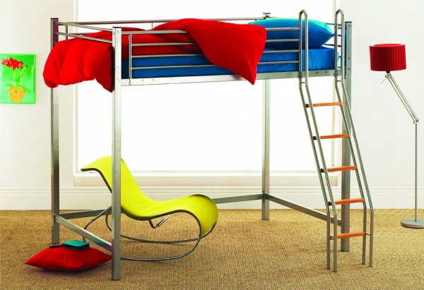 Compact Double Loft Bunk Bed