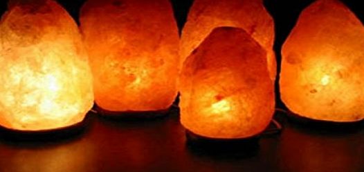 Himalayan Crystal Rock Salt Lamp (Natural Shape, Small)