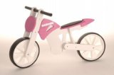 Kiddimoto Scrambler - Pink/White