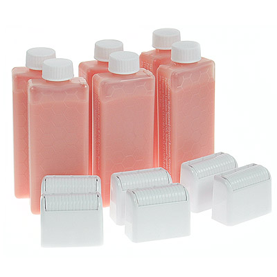 6 Roller Wax Refills+6 Large