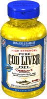 and Barrett Cod Liver Oil Capsules