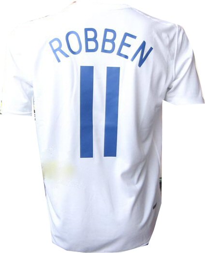 Nike 06-07 Holland away (Robben 11)