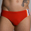 alize swim brief (red/orange)