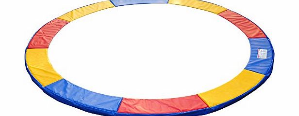 Homcom 13ft Trampoline Pads Safety Enclosure Pad Pads Pading - Multi-Coloured