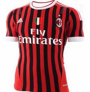 Adidas 2011-12 AC Milan Home Shirt (Scudetto) - Kids