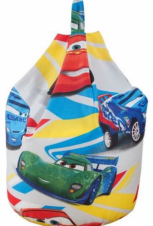 Home Sweet Home Disney Cars Speed Filled Childrens Kids Bean Bag New