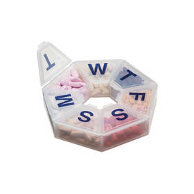 Seven Sided Pill Organiser