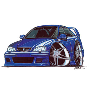 Accord Type R - Blue Kids T-shirt