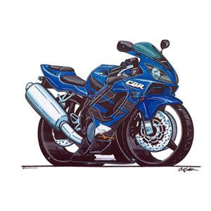 CBR 600 - Blue Kids T-shirt