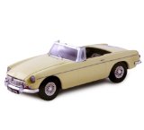 Corgi VA10705 Vanguards MGB Open Top - Pale Primrose 1:43 Limited Edition Commercials