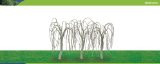 Hornby R8942 Weeping Willow 100mm Pk 3 00 Gauge Skale Scenics Tree Armatures