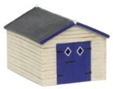 Lyddle End N Gauge - Wooden Stand Alone Garage (N8030)