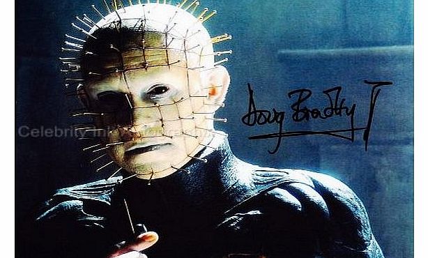 DOUG BRADLEY as Pinhead - Hellraiser GENUINE AUTOGRAPH