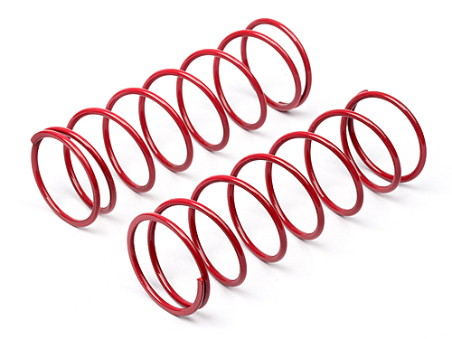 Big Bore Shock Spring (Red 68mm 81Gf 2 Pcs)