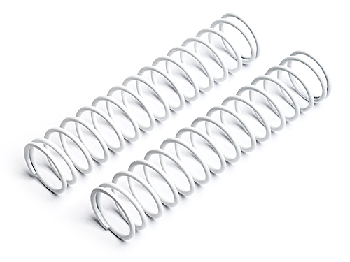 Shock Spring 16x90x1.6 14.75Coils (White/2Pcs)