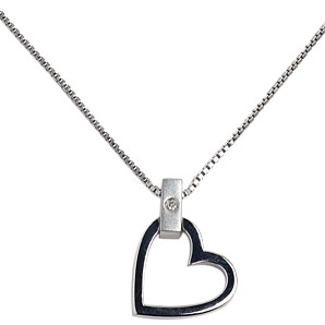 Silver Heart Necklace