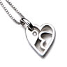 Stylised Heart Pendant