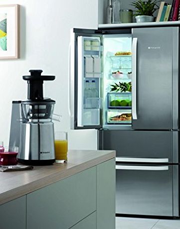 FFU4DX Four Door Frost Free Freestanding Fridge Freezer - Stainless Steel