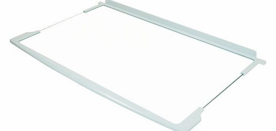 Fridge Freezer Glass Shelf with White Trim. Genuine part number C00285827