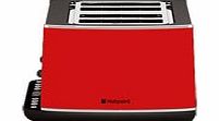 Hotpoint TT44EAR0 4-slot Digital Toaster Red