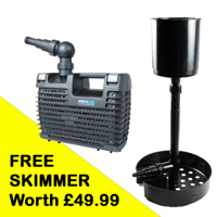 Aquaforce 15000 Pond Pump - Free Skimmer