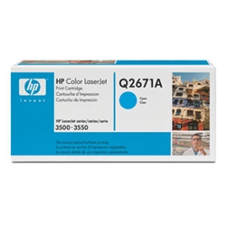 Hewlett Packard Laser Toner Cartridge Cyan