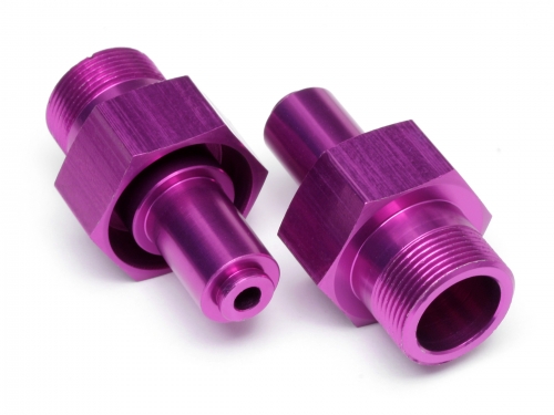 HPi 24Mm Front Hex Hub Purple (2 Pcs)