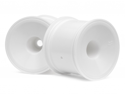 Hpi Dish Wheel White (2.2/2pcs) 1/10 Trucks -