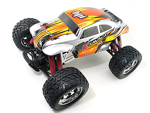 Hpi E-Savage RTR with Baja TT Body