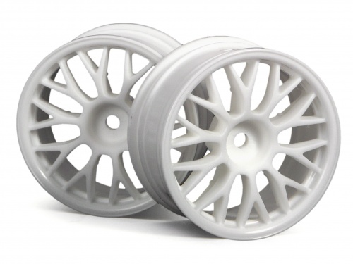 Hpi Mesh Wheel (26mm White) (3mm Offset)