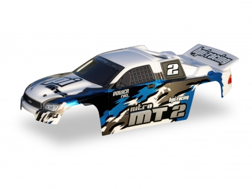 HPi Nitro MT-1 Truck Body Painted (Blue/Wht/Grey