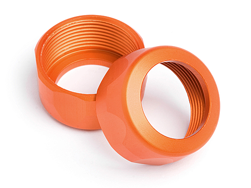 Shock Cap 20x12mm Orange (2Pcs) Baja 5B SS