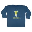 Hug Greenius Kids Longsleeved Tee (Seal Navy)