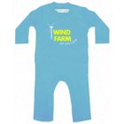 Hug Little Green Radicals Playsuit - Wind Farm