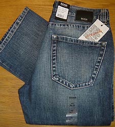 Boss - `hisker-Wash`Indigo Denim `olorado`Jeans Leg: 32`nd#39;