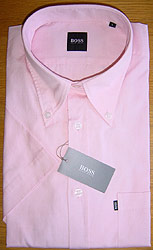 Boss - Short-sleeve Oxford Shirt