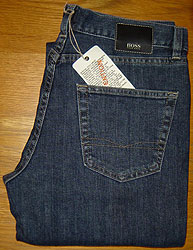 Boss - Stretch Denim `exas`Jeans Leg: 32`nd#39;