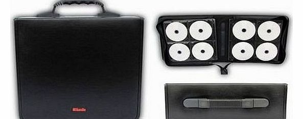 CD WALLET DVD DISC 240 STORAGE HOLDER CARRY CASE WALLET HUMLIN BRANDED 240 CD CAPACITY