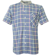 Blue Check Short Sleeve Shirt