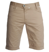 Slim Sand Shorts