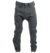 Zanka Go Grey Carrot Fit Jeans