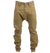 Zanka Sandie Brown Carrot Fit Jeans